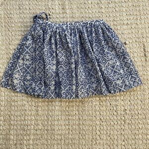 NWT MILLY Embroidered Skirt Size Small